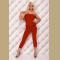 Sexy Strapless Jumpsuit Womens Casual Jumper 3-4 Pants Romper 